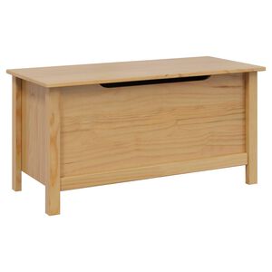 vidaXL Aufbewahrungsbox mit Speicher Hill Honigbraun 90 x 40 x 45 cm