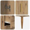 vidaXL Highboard mit Schubladen 2 pcs Artisan-Eiche Holzwerkstoff