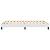 vidaXL Boxspringbettgestell Wei&szlig; 140x190 cm Kunstleder