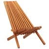 vidaXL Klappbarer Outdoor-Lounge-Sessel aus massivem Akazienholz