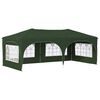 vidaXL Pop-up Partyzelt Gr&uuml;n 575 x 288 x 245 cm Oxford-Stoff