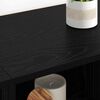 vidaXL Sideboards 2 pcs Schwarz Eichen-Optik 60 x 35 x 70 cm