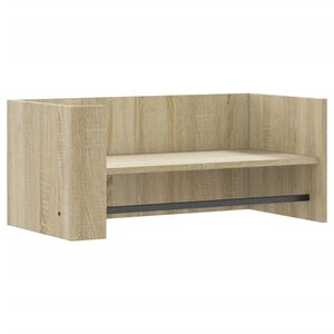 vidaXL Wandregal Sonoma-Eiche 70,5x35x30,5 cm Holzwerkstoff