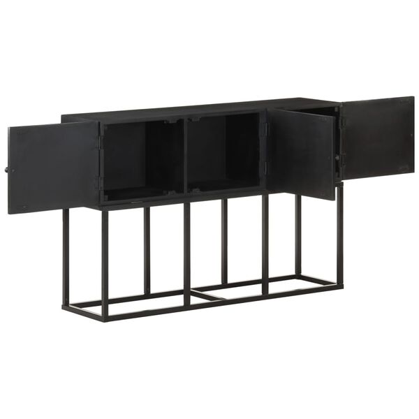 vidaXL Sideboard 115x30x76 cm Mango Massivholz