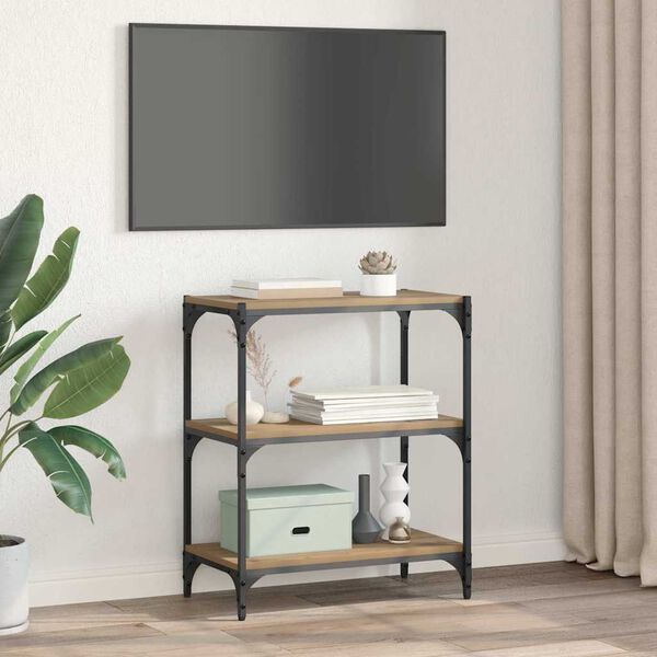 vidaXL B&uuml;cherregal Artisan-Eiche 60 x 33 x 70,5 cm Holzwerkstoff