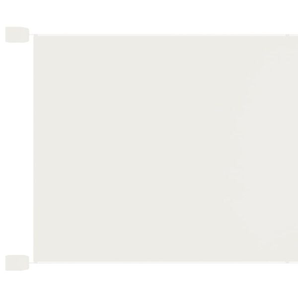 vidaXL Senkrechtmarkise Wei&szlig; 140x600 cm Oxford-Gewebe