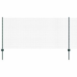 vidaXL Schwei&szlig;drahtzaun mit Pfosten 25 x 1 m (B x H)