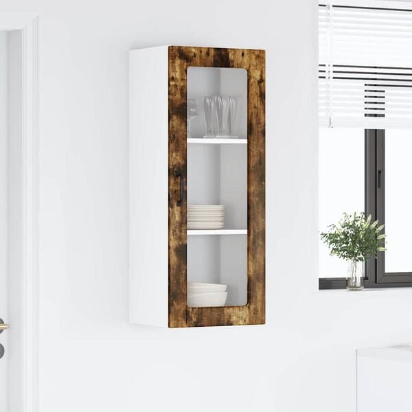 vidaXL Küchenschrank Geräucherte Eiche 40 x 31 x 100 cm Holzwerkstoff