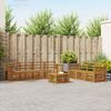 vidaXL Sofagarnituren 8 pcs Natur Massivholz Akazie
