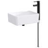 vidaXL Waschbecken f&uuml;rs Badezimmer Matt Schwarz 40,5 x 30,5 x 13 cm