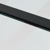 vidaXL Schiebet&uuml;r mit Beschlag Schwarz 90x205 cm ESG-Glas