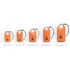 vidaXL Trockensack Orange 10 L PVC