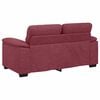 vidaXL 2-Sitzer-Sofa Weinrot 160x81x84 cm Stoff