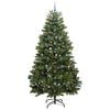 vidaXL K&uuml;nstlicher Weihnachtsbaum Gr&uuml;n 270 cm PVC und Metall