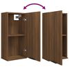 vidaXL Wand-Badschrank Braun Eichen-Optik 32x20x67 cm