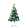 vidaXL K&uuml;nstlicher Weihnachtsbaum Beleuchtung Kugeln 150cm 380 Zweige