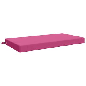 vidaXL Sitzkissen SOEST 100 % Polyester Rosa 120 x 80 x 10 cm