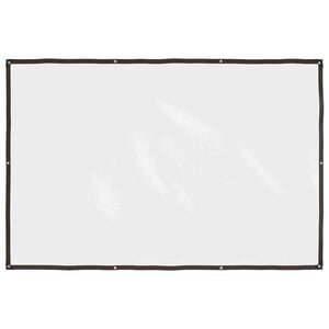 vidaXL Transparente Plane mit &Ouml;sen 2x3 m Polyethylen