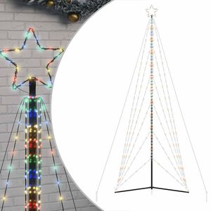 vidaXL LED Weihnachtsbaum 861 LEDs Mehrfarbig 478 cm