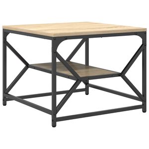 vidaXL Couchtisch Sonoma-Eiche 51 x 50 x 40 cm