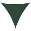vidaXL Sonnensegel 160 g/m&sup2; Dunkelgr&uuml;n 3,6x3,6x3,6 m HDPE