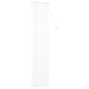 vidaXL Venetianer Jalousie Verstellbar Wei&szlig; 213 x 60 cm PVC