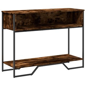 vidaXL Konsolentisch R&auml;uchereiche 100x35x74,5 cm Holzwerkstoff