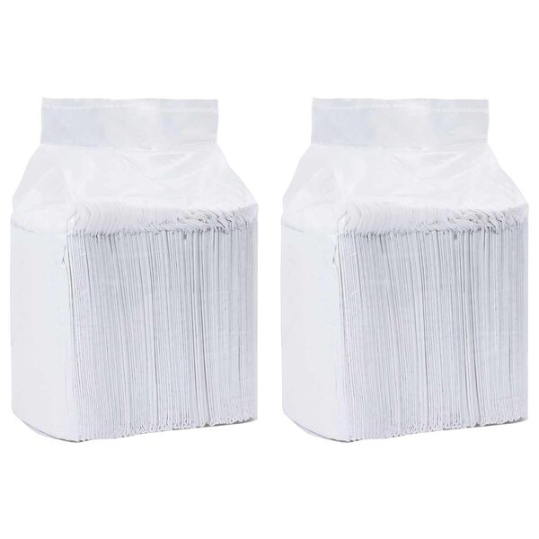 vidaXL Haustier Training Pad Uni 100 pcs 60 x 60 cm