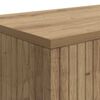 vidaXL Konsolentisch Artisan-Eiche 155 x 29 x 74 cm Holzwerkstoff