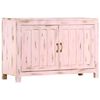 vidaXL Sideboard Hellrosa 110x35x70 cm Massivholz Mango