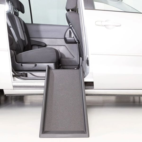 TRIXIE Haustierrampe Kunststoff Sandpapier Schwarz