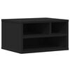 vidaXL Druckerst&auml;nder Schwarz 40x32x22,5 cm Holzwerkstoff