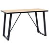 vidaXL Esstisch Eichenfarbe 120x60x75 cm MDF