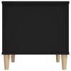 vidaXL Couchtisch Schwarz 60x44,5x45 cm Holzwerkstoff