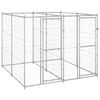 vidaXL Outdoor-Hundezwinger Verzinkter Stahl 4,84 m&sup2;