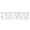 vidaXL Gartenbank-Auflage Blattmuster 200x50x4 cm Stoff