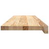 vidaXL Treppenstufen 16 Stk. Unbehandelt 80x25x2 cm Massivholz Eiche