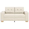 vidaXL Loveseat-Sofa Leinen 120 cm