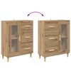 vidaXL Sideboard Artisan-Eiche 69,5 x 34 x 90 cm Holzwerkstoff