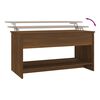 vidaXL Couchtisch Braun Eichen-Optik 102x50x52,5 cm Holzwerkstoff
