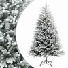 vidaXL K&uuml;nstlicher klappbarer Weihnachtsbaum 240 cm PVC und Metall