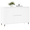 vidaXL Sideboard Wei&szlig; 101,5x35x70 cm Holzwerkstoff