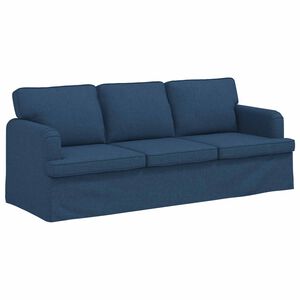 vidaXL Sofa Blau 201 x 80 x 85 cm Stoff