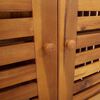 vidaXL Garten-Schrank mit Regal Natur 75 x 35 x 70cm Massivholz Akazie