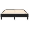 vidaXL Boxspringbettgestell Schwarz 120x200 cm Stoff