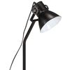 vidaXL Schreibtischlampe 25 W Schwarz 17x17x60 cm E27