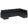 vidaXL Sofa Set 6 stk. Poly-Rattan