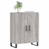 vidaXL Sideboard Grau Sonoma 69,5x34x90 cm Holzwerkstoff