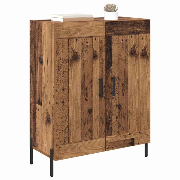 vidaXL Sideboard Altholz 69,5 x 34 x 90 cm Verbundholz und Eisen