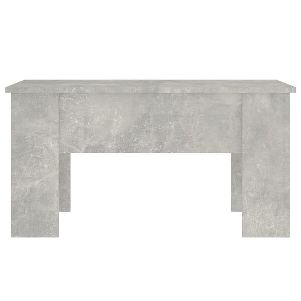 vidaXL Couchtisch Betongrau 79x49x41 cm Holzwerkstoff